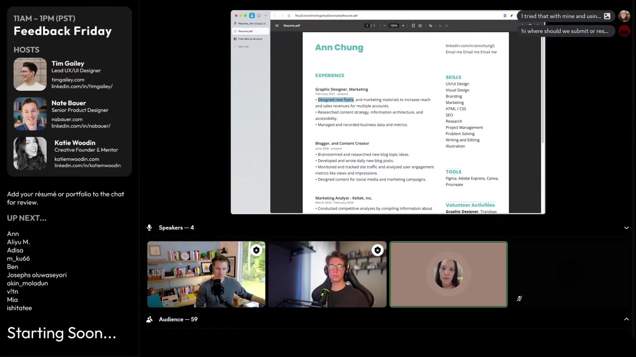 Feedback Friday — Ann, Aliyu, Adisa, m_ku66, Joseph, akin_moladun