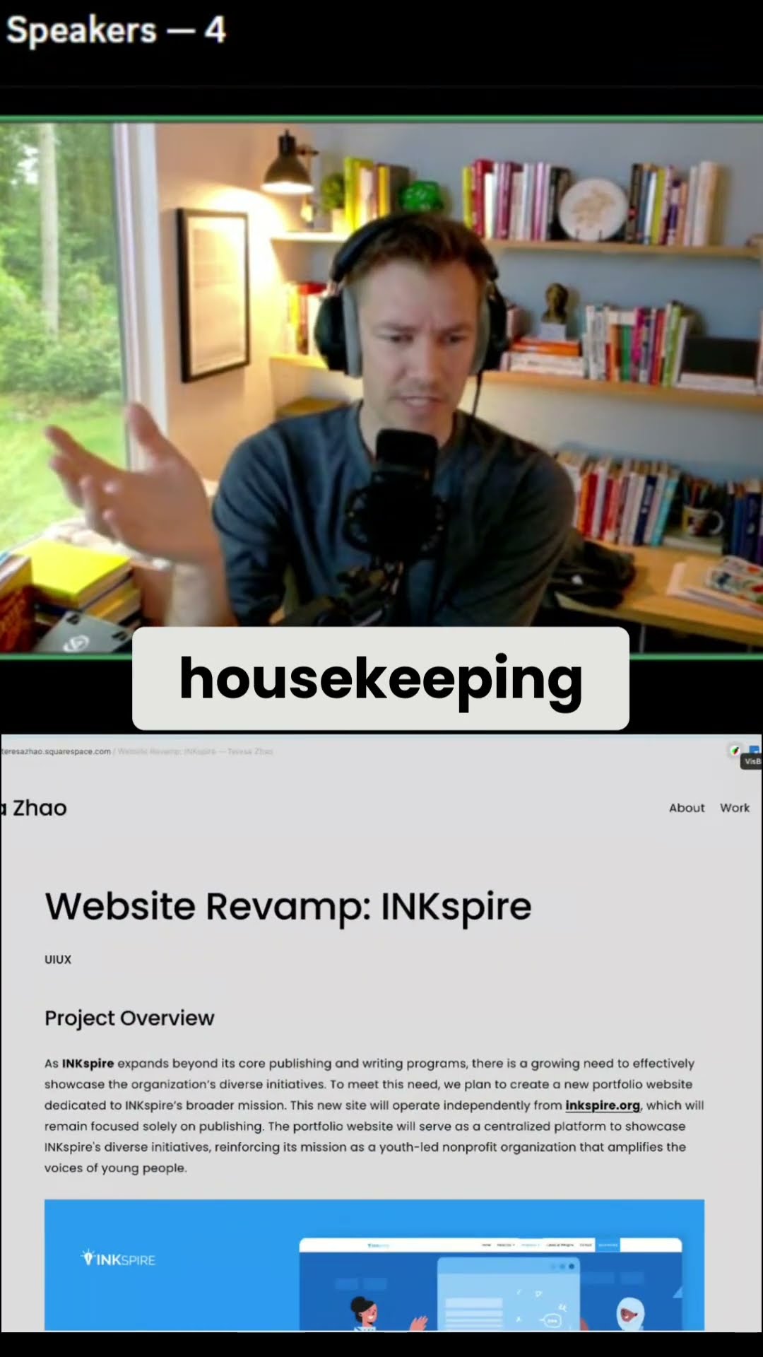 Case study houskeeping for recruiters